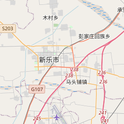 从河北省新乐市到河北省行唐县的距离