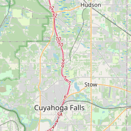 Cuyahoga Falls Zip Code Map Rta - System Map