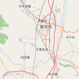 从山西省原平市到山西省五台县的距离