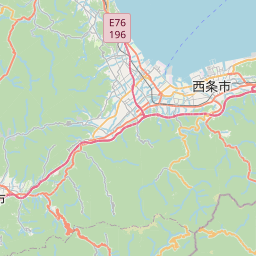 車や徒歩で今治市から松山市への距離