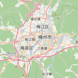 从广东省兴宁市到广东省梅州市的距离