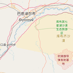 從內蒙古省巴彥淖爾市到內蒙古省烏海市的距離