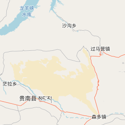 从青海省贵南县到青海省尖扎县的距离